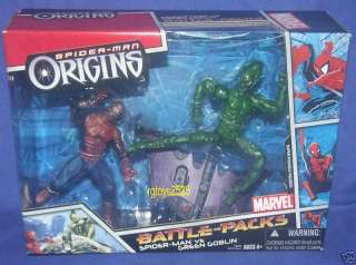 SPIDERMAN Origins Spider Man vs Green Goblin New RARE  