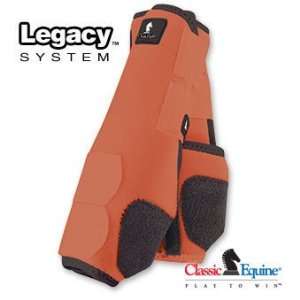  SMB Sports Medicine Boots Orange Hind Large Horse: Sports & Outdoors