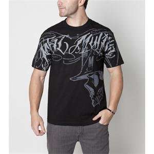 Metal Mulisha Robber T Shirt   Large/Black