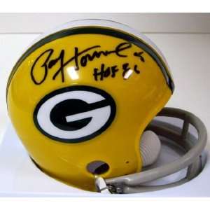  Paul Hornung Signed Green Bay Packers Mini Helmet 