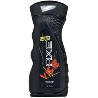 AXE VICE REVITALIZING SHOWER GEL 12 OZ MEN PACK OF 3  