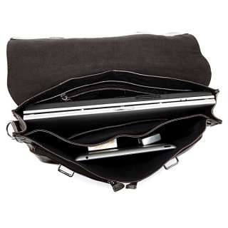   Real Vintage Leather Mens Laptop Bag Briefcase Messenger Bag Handbag