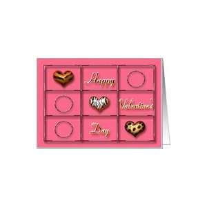  Valentine   Tic Tac Toe   Hearts Card: Health & Personal 