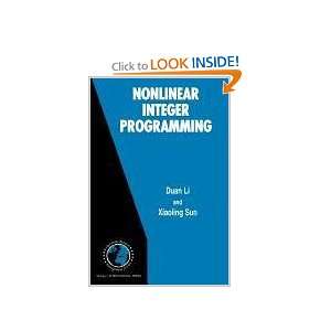  Nonlinear Integer Programming (9780387510200) Books