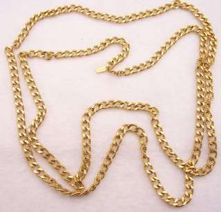 Monet 54 Gold Tone Necklace  