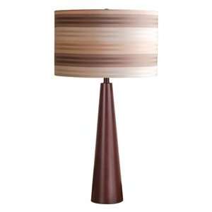   SLD39113 BTW205 Pascal Brown Table Lamp 