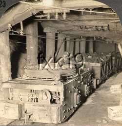 Pennsylvania ~ SCRANTON Electric Cars Loaded w/ Coal Hercules Powder 
