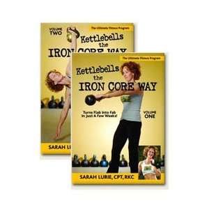  Kettlebells the Iron Core Way 2 DVD Set by Sarah Lurie 