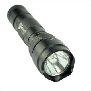  Mode 210 Lumen LED Aluminum Flashlight Torch + 18650 Battery  