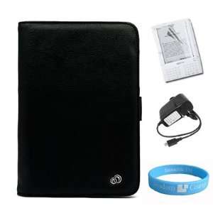 with Interior Pockets for Latest Generation Kindle 3 Wireless Ereader 