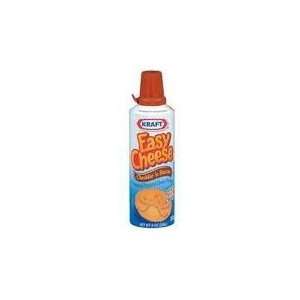 Kraft Easy Cheese Cheese Snack Cheddar and Bacon 8 oz (Pack of 3 