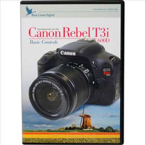   Digital Introduction to the Canon T3i Basic Controls Training DVD
