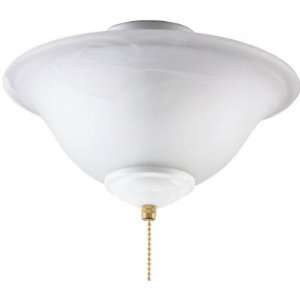   77316 2 Light White Alabaster Bowl Light Kit: Home Improvement
