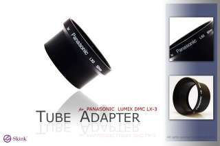Tele Converter Lens 2.0x for Panasonic Lumix DMC LX 3 with adapter 