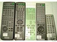 Sony Panasonic JVC Mitsubishi Pioneer items in New and Used IR Remotes 