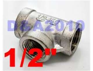   way Female 304 Stainless Steel Pipe fitting threaded Biodiesel  