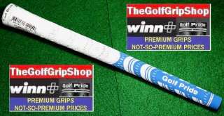 New 2012 GOLF PRIDE WHITEOUT Decade Multi Compound Cord Grips BLUE 
