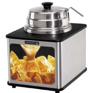  Nacho Cheese Dispenser with Ladle   Stainless Steel 