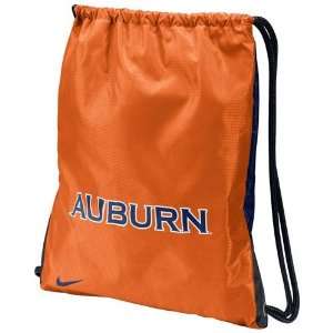  Nike Auburn Tigers Orange Navy Blue Home & Away Gym Bag 