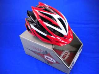 2011 BELL VOLT CYCLING HELMET RED WHITE LARGE  