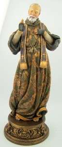   Padre Pio Statue Catholic Table Top Figure Figurine Religious  
