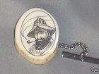 hand crafted genuine scrimshaw tie tack or lapel pin $ 45 00 