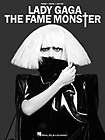 LADY GAGA THE FAME MONSTER EASY PIANO SHEET MUSIC BOOK