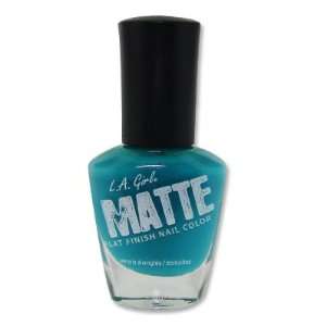  L.A. Girl Matte Finish Nail Polish NL532 Matte Turquoise 