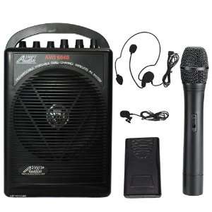   Dual Channel Wireless Microphone Portable PA System: Everything Else