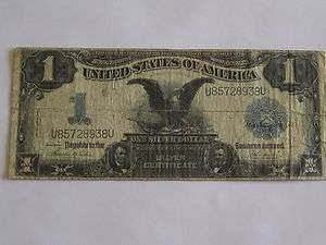1899 $1 (One Dollar) U.S. SILVER CERTIFICATE, Teehee & Burke, 938U 