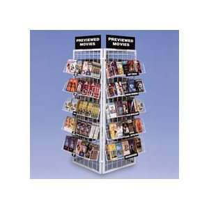  60 Tall Black Tower of Power DVD Display Electronics