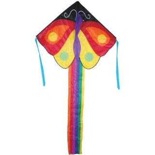 Large Easy Flyer Kite   Butterfly (46 X 90) with 300 Ft 30lb Test 