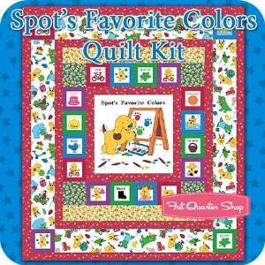  Spots Favorite Colors Quilt Kit   Andover Fabrics: Arts 