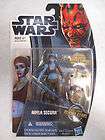 Star Wars 2012 CW14 Aayla Secura Jedi Action Figure New Mint on Card