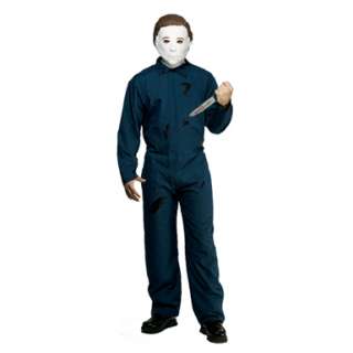 Adult Michael Myers Jumpsuit Halloween Costume  