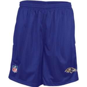   Baltimore Ravens Purple Youth Coaches Mesh Shorts: Sports & Outdoors