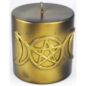   Candle 3 Wiccan Wicca Pagan Spiritual Religious New Age Everything