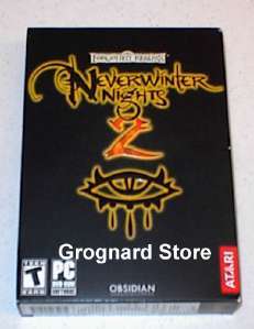 NEVERWINTER NIGHTS 2 II AD&D RPG PC Game NEW SEALED BOX  