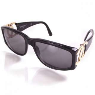 CHANEL CC Logo Sunglasses 02461 94305 Gold/Black  