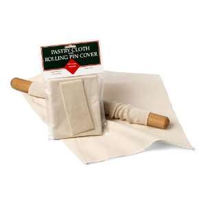   Co. 2 pc. Pastry Cloth and Rolling Pin Cover Set.