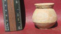   Ancient ROMAN Uncleaned POTTERY TERRA COTTA CLAY VESSEL POT 7628