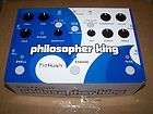 New Pigtronix Philosopher King Effects Pedal Compression Sustainer 