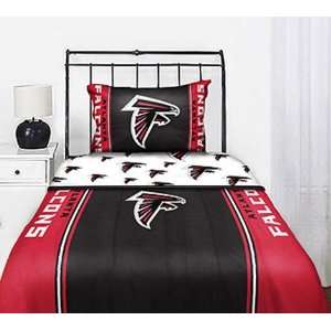  Atlanta Falcons NFL Queen Comforter & Sheet Set (5 Piece 