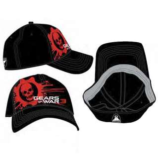 Gears of War 3 BLOOD OMEN LOGO BASEBALL CAP hat NECA GOW  