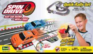 Quick Rally Race Set Spin Drive Slot Car Racing GIFT  