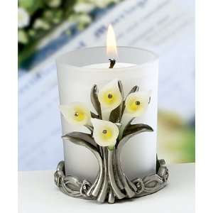  Calla Lily Design Candleholder (Set of 7)   Wedding Party 