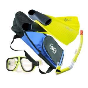  Snorkeling combo set   snorkel mask fins with free snorkeling gear 