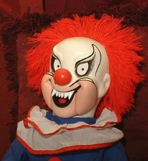 HAUNTED Evil Ventriloquist Clown Doll EYES FOLLOW YOU  