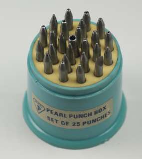 Staking tool punches x25 assorted size holes WATCH AND POCKETWATCHES 