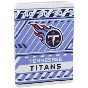   Titans Light Blue White Stretchable Book Cover